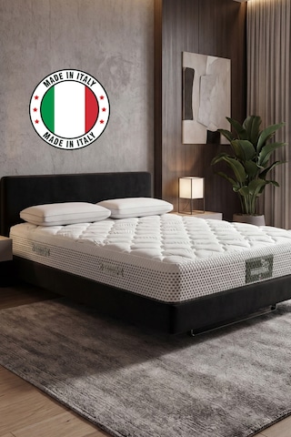 Massaggio Deluxe Ultra Ortopedik Mikro Masaj Etkili Memory Foam Yatak Made İn Italy