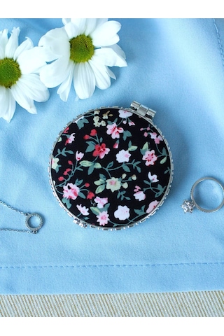 Moltobello Yuvarlak, Katlanabilir, Makyaj İçin Cep Aynası 195592506 Gri