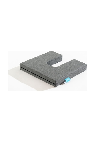 Visco Tekerlekli Sandalye Minderi Visko Arkası Açık Minder 41x39x6 Cm