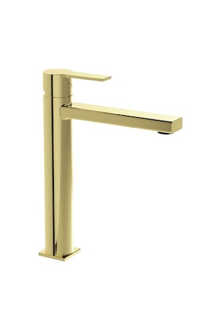 Artema A4258723 Flo S Yüksek Lavabo Bataryası Uzun Çıkış Altın