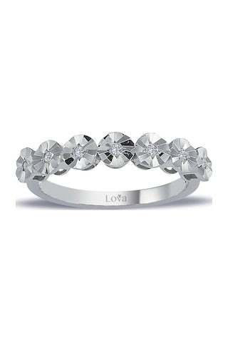 Lova 1,20 Karat Efektli Pırlanta Yeditaş Yüzük - 1070224