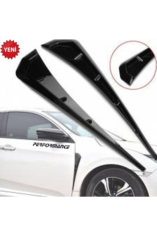 Nissan Primera Çamurluk Havalandırma Izgarası Performans Sticker Siyah