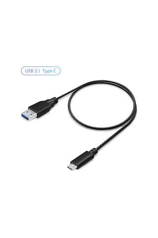Alfais 4644 Usb Type C 3.1 To Usb 3.0 Çevirici Dönüştürücü Adaptör Kablosu 30Cm