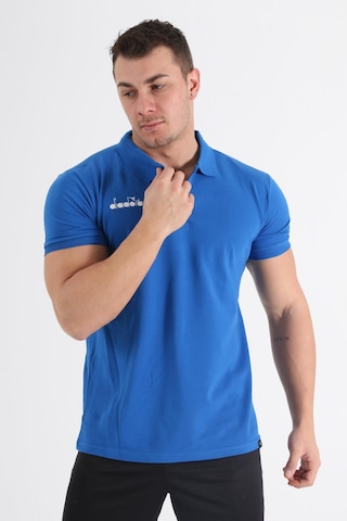 Diadora Liv Kamp Polo T-Shirt Mavi