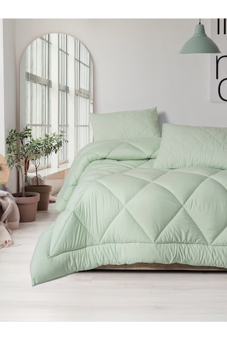 Cotton Box Softwash Tek Kişilik Yorgan Seti Adaçayı Yeşil
