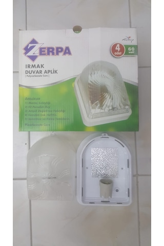 Erpa Duvar Aplik Beyaz