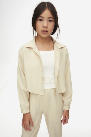 Nk Kids 38823 Kız Çocuk Krem Frozen Gömlek Krem