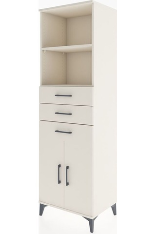 Hyperion Dolap 3 Raflı 3 Çekmeceli 2 Kapaklı 60x44x195 Aytaşı... Aytaşı