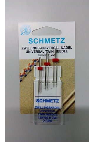 Schmetz Çift İğne 3 Adet 2 Mm - 2.5 Mm - 3.0 Mm