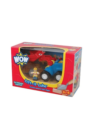 Wow Toys Lift-İt Luke-Kazıcı Yükleyici Luke 01026