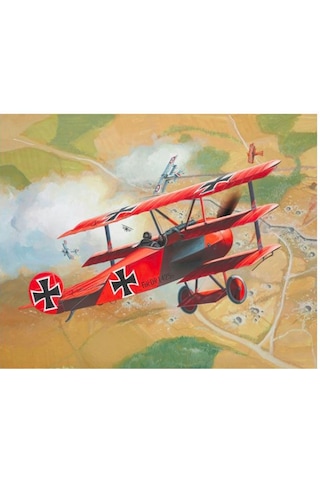 Revell 1 72 Fokker Dr.1 Triplane Model Seti 64116