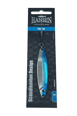 Hansen Sd Pilgrim 8.9cm 28gr Silver/blue Lüfer-levrek Kaşık