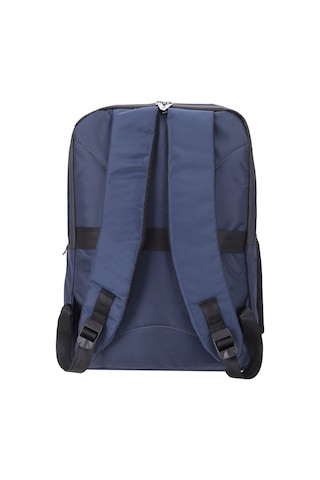 Plm Octagon 15.6" Notebook Sırt Çantası Lacivert Siyah