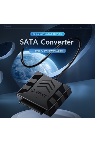 Novahub Orıco Uts1 Type-c / Usb-c Usb 3.0 2,5 İnç Sata Hdd Adaptörü, Kablo Uzunluğu: 1m, Kullanışlı Tasarım