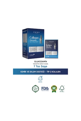 Voop Collagen Tip 2 Glukozamin 7 Saşe