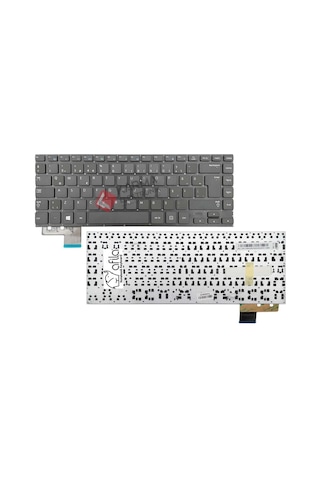 Samsung Uyumlu, Np530u4b, Np530u4c Notebook Klavyesi, Laptop Tuş Takımı Siyah Tr