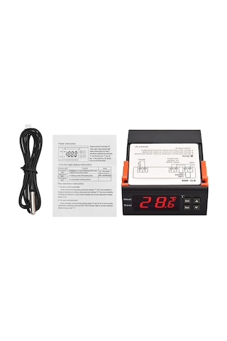 Dianziye Stc-1000 Akıllı Sıcaklık Kontrol Cihazı - Otomatik Isıtma/soğutma, Sıcaklık Doğrulama, Gecikmeli Başlangıç, Alarm - Ac 110 220v