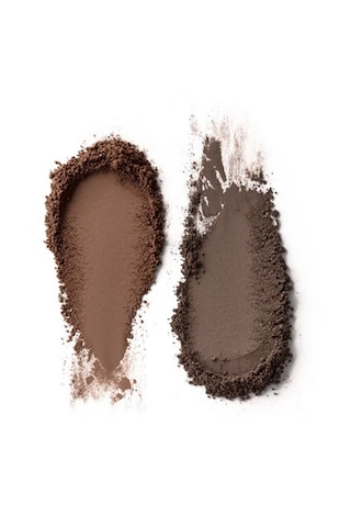 Essence Brow Powder Duo Set 1,8 Gr - 02 Medium - Kaş Pudrası 002 Medium Brown
