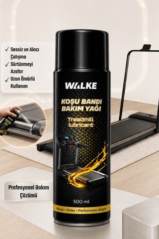 Walke Koşu Bandı Yağı Spreyi Silikon Sprey 500 Ml Tekli