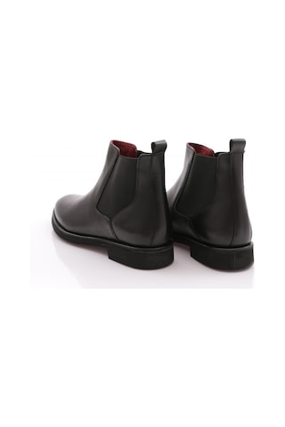 Dgn 19726 Erkek Yani Lastikli Bot Siyah Benfica