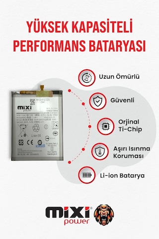 Samsung Galaxy A16 A26 Uyumlu Tam Kapasite Batarya 1 Yıl