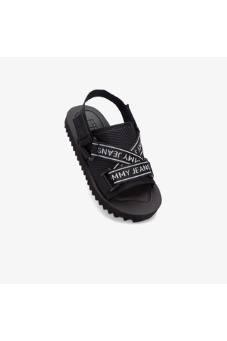 Tommy Hilfiger Tommy Jeans Premium Eva Kadın Siyah Sandalet