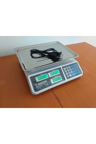 40 Kg Terazi-çift Taraf Ekran-uzun Şarj Süresi- Hesaplamalı Tartı