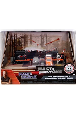 Jada Fast & Furious Nano Train Scene Diorama