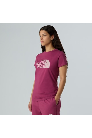 The North Face The Northfacew Ss Easy Tee Kadın Tişört Nf0a8a6d90m1 Nf0a8a6d90m1 Viş Vişne