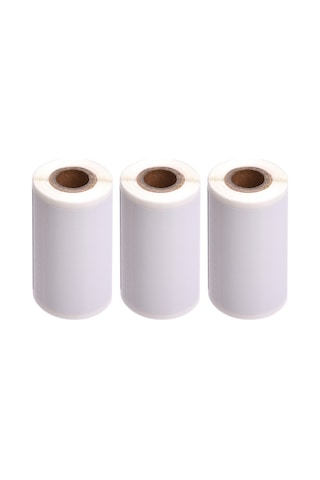 Novahub Paperang P1 S /p2 S Termal Yazıcı Uyumlu 3 Rulo Kendinden Yapışkanlı Termal Etiket 50x30mm, Optimize Edilmiş Model