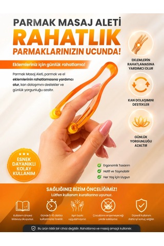 Nordmende Parmak Masaj Aleti El Ve Parmak Rahatlatıcı Masaj Aparatı