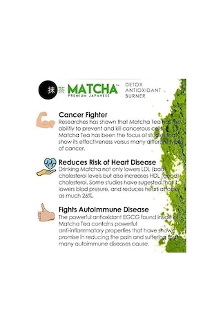 Japanese Matcha Tea Green Tea Detox Antıoxıdant Burner 6boxx 20 Pcs Aeropress