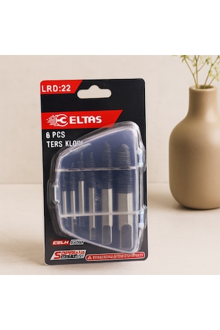 Northcity Ters Klavuz Uç Vida Çıkarıcı Seti 6 Parça 3-22 Mm