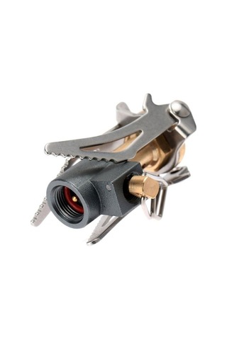 Prestigegoods Mini Açık Hava Katlanır Gaz Ocağı, Paslanmaz Çelik, 3000w, Taşınabilir Piknik Fırını, Gümüş Renk, 50g Ağırlık, Yaklaşık 8,5x6,9cm Boyut, Saklama Çantası İle Gönderilir Gümüş