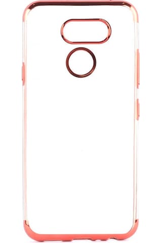 LG Uyumlu K40S Kılıf Zore Dört Köşeli Lazer Silikon Kılıf