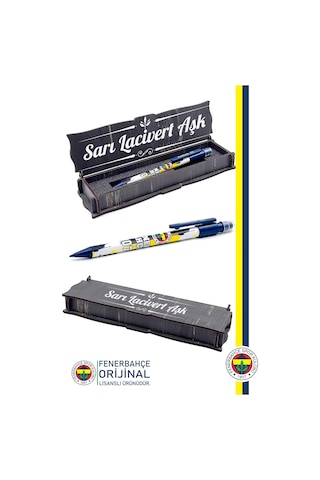Fenerbahçe Lisanslı Versatil Uçlu Kalem 0.7 Ahşap Kutulu
