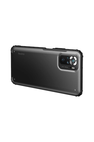 Xiaomi Poco M5s Kılıf Zore Volks Kapak Siyah