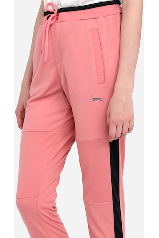Slazenger OXFORD I Kadın Cepli Dar Paça Gül Eşofman Altı