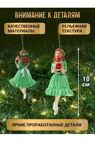 Mıland Dansöz Ve Fındıkkıran Yılbaşı Ağaç Süsü 273969720 Sevilen Kişi