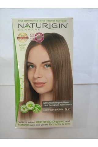 Naturigin Saç Boyası 5.2 Açık Küllü Kahverengi