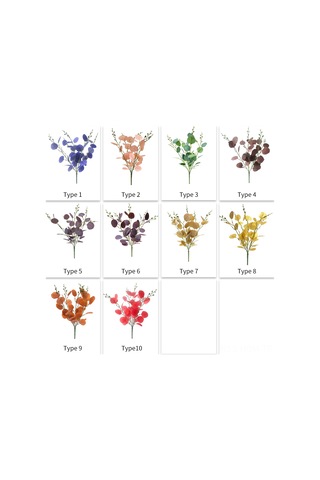 Suofeng Yapay Yapraklı Dekoratif Dallar - Ev Ve Bahçe İçin Dayanıklı Ve Şık Dekorasyon