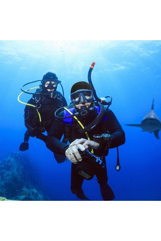 Neevoyu Mavi 2.5mm Neopren Dalış Kaski - My062 Modeli 80% Neopren + 20% Naylon Mavi