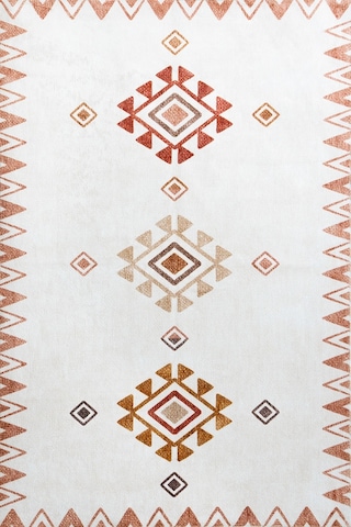 Artloop Fuga Kadife Dokulu Siyah/beyaz Modern Desenli Halı Ka 14