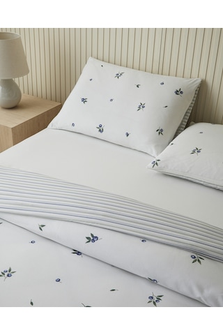 English Home Berryscus Kolay Ütülenir Tek Kişilik Nevresim Takımı 160x220 Cm Mor Mor