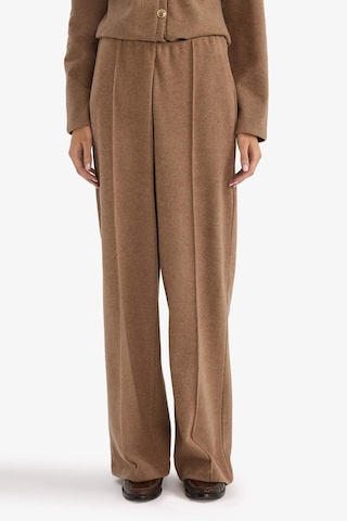 Defacto Wide Leg Geniş Bol Paça Pantolon G6332ax25wnbn531 Kahve-bn531