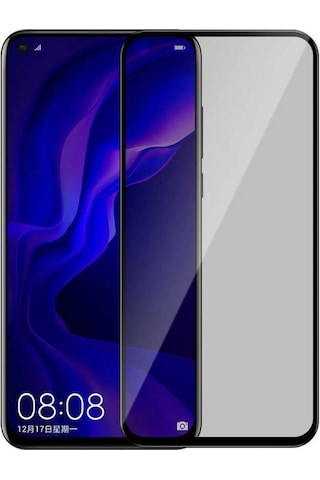 Oppo Reno 5 Lıte -uyumlu Privacy Hayalet - Temperli Cam Ekran Koruyucu-anti Static Esd Hd