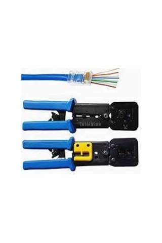 YENİ NESİL RJ45 RJ11 CAT5 CAT6 KONNEKTÖR SIKMA PENSESİ