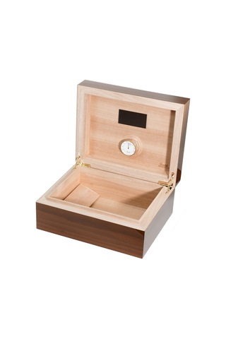 Gentili Emilio Kahverengi Ahşap Kaplama Humidor 373037