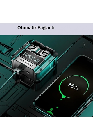 Bluetooth Kulaklık Kablosuz Anc Gürültü Önleyici Stereo Ses Yeni Nesil 00