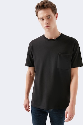 Mavi Erkek T Shirt 066248-900 Siyah Siyah